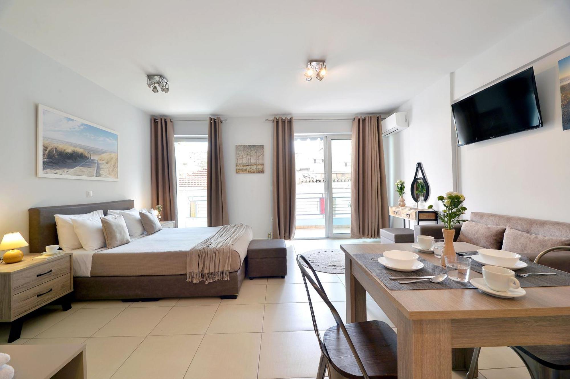 Alekos Apartments 1 Νetflix Athens Bilik gambar