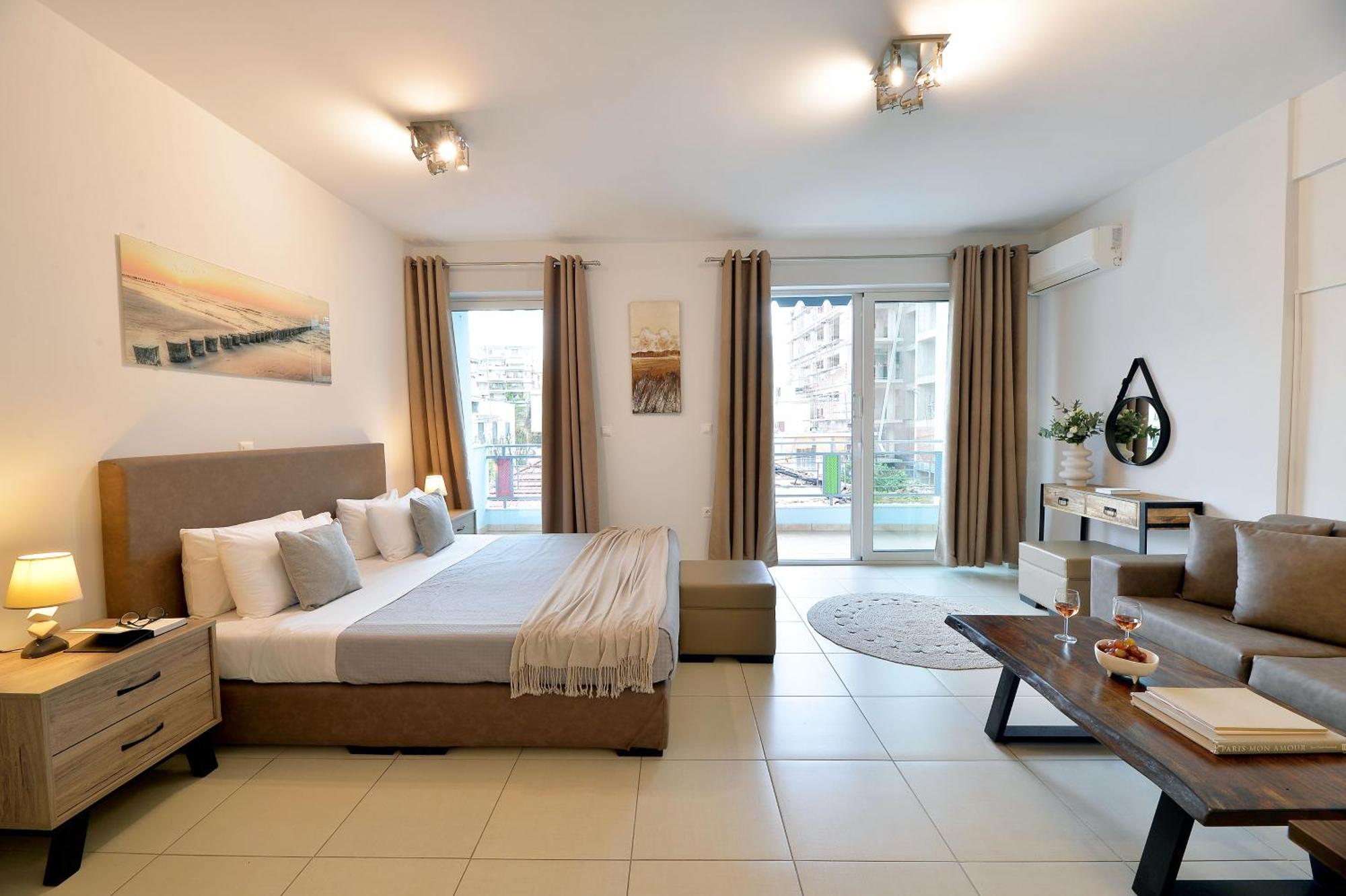 Alekos Apartments 1 Νetflix Athens Bilik gambar